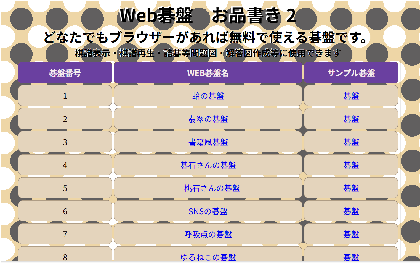 web碁盤で対局してみよう（改訂版）